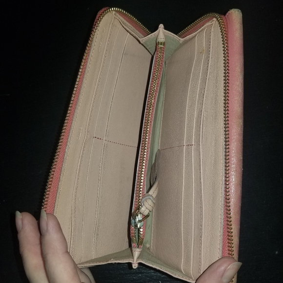 💋Chloe Pink Patchwork Long Wallet💋 - Picture 7 of 13